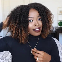 Curly Afro Synthetic Wig for Women - Image 1