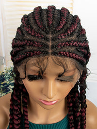 Braided Full Lace Human Hair Wig for Women - Image 4
