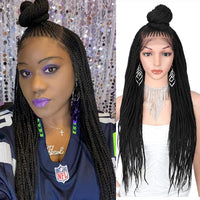 Braided Lace Front Synthetic Wig for Women - Image 4