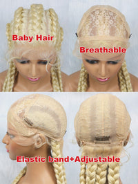 24" Afro Lace Front Human Hair Wig for Women - Image 6
