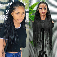 Braided Full Lace Synthetic Wig for Women - Image 1