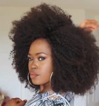 Hot Sale 🔥African American Gorgeous Big Afro Curly Black Wig