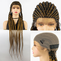 Braided Full Lace Synthetic Wig for Women - Image 3