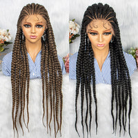 Braided Full Lace Synthetic Wig for Women - Image 1