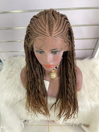 30" Braided Synthetic Wig for Women - Image 1