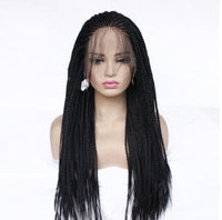 Braided Lace Front Synthetic Wig for Women - Image 2