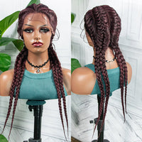 Braided Lace Front Synthetic Wig for Women - Image 23