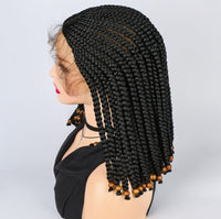 Braided Bob Lace Front Synthetic Wig for Women - Image 3