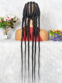Braided Full Lace Human Hair Wig for Women - Image 7