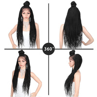 Braided Lace Front Synthetic Wig for Women - Image 5