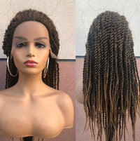 Braided Lace Front Synthetic Wig for Women - Image 2