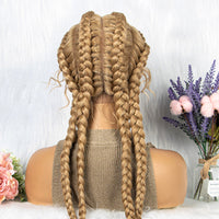 Braided Lace Front Synthetic Wig for Women - Image 18