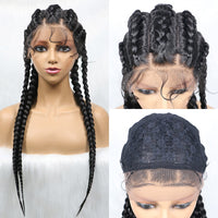 24" Afro Lace Front Human Hair Wig for Women - Image 2