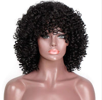 African American Gorgeous Black Big Afro Curly Wig