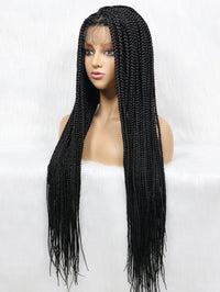36" Braided Full Lace Synthetic Wig for Women - Image 3
