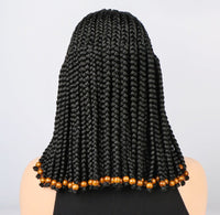Braided Bob Lace Front Synthetic Wig for Women - Image 4