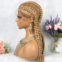Braided Lace Front Synthetic Wig for Women - Image 19