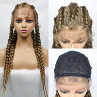 24" Afro Lace Front Human Hair Wig for Women - Image 5