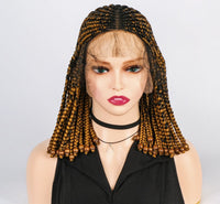 Braided Bob Lace Front Synthetic Wig for Women - Image 10