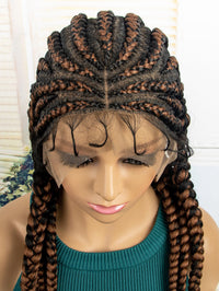 Braided Full Lace Human Hair Wig for Women - Image 6