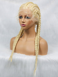 24" Afro Lace Front Human Hair Wig for Women - Image 9