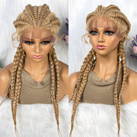 Braided Lace Front Synthetic Wig for Women - Image 20