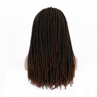 African Women Hijab Locs Synthetic Wig Dreadlock wig
