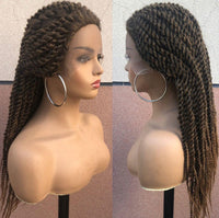 Braided Lace Front Synthetic Wig for Women - Image 3