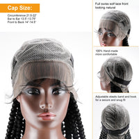 36" Braided Full Lace Synthetic Wig for Women - Image 8