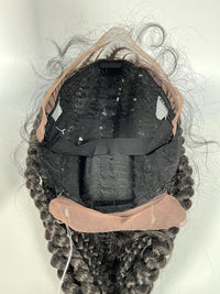 Curly Braided Synthetic Wig for Women - Image 6
