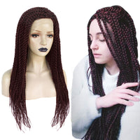 Braided Lace Front Synthetic Wig for Women - Image 1