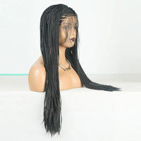 "Proud Of Your Coily" Unit 100% Braided Baby Hair Braid Front Lace Wig