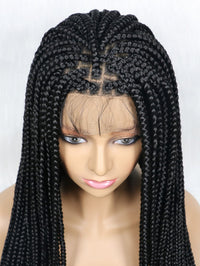 36" Braided Full Lace Synthetic Wig for Women - Image 5