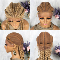 Braided Lace Front Synthetic Wig for Women - Image 21