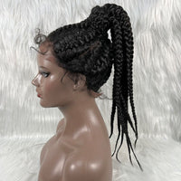 Braided Lace Front Synthetic Wig for Women - Image 13
