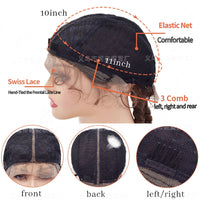Braided Lace Front Synthetic Wig for Women - Image 14
