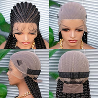 Braided Full Lace Synthetic Wig for Women - Image 2