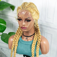 Braided Lace Front Synthetic Wig for Women - Image 25