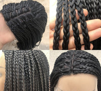 Braided Lace Front Synthetic Wig for Women - Image 4