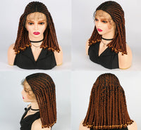 Braided Bob Lace Front Synthetic Wig for Women - Image 7