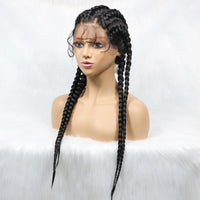 24" Afro Lace Front Human Hair Wig for Women - Image 14