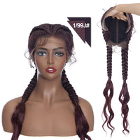 Braided Lace Front Synthetic Wig for Women - Image 15