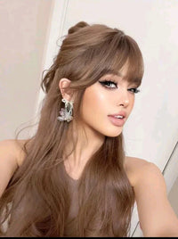 Brown Synthetic Wig for Women - Image 1