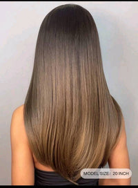 Long And Straight Brown Wig