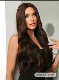 Brown Synthetic Wig for Women - Image 2