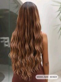 Brown Synthetic Wig for Women - Image 2