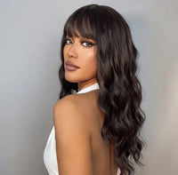 Brown Synthetic Wig for Women - Image 2