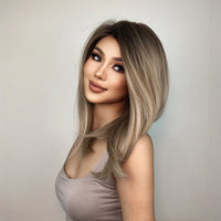 Platinum Blonde Synthetic Wig for Women - Image 3