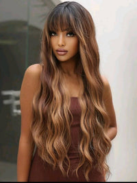 Brown Synthetic Wig for Women - Image 3