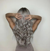 Grey Synthetic Wig for Women - Image 3